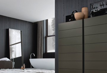 Smoked oak of the wall board