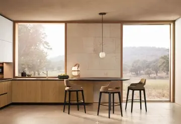 melamine door and white lacquer kitchen