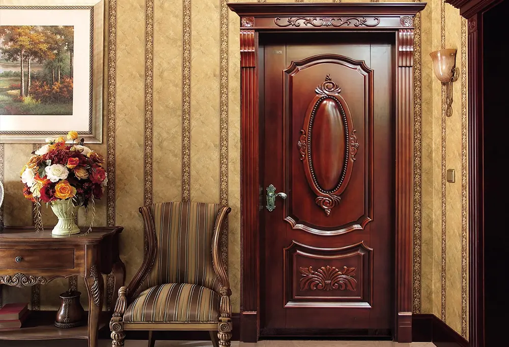 Tasting the wooden door of life