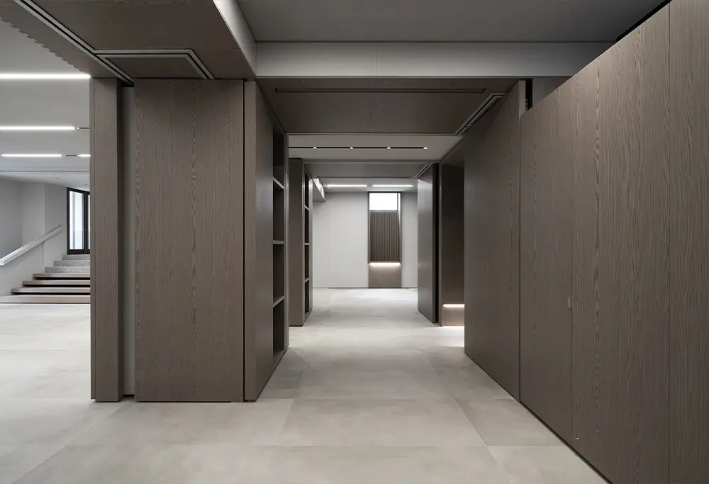 Gray Oak veneer of the wall board (3)a3j