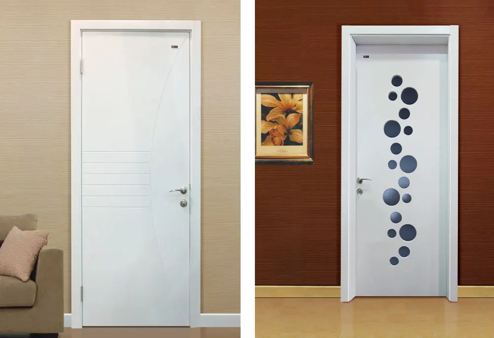 Romantic Life Ivory White Wooden Door (3)k8b