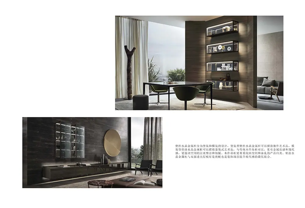 Cabinet of living room systems