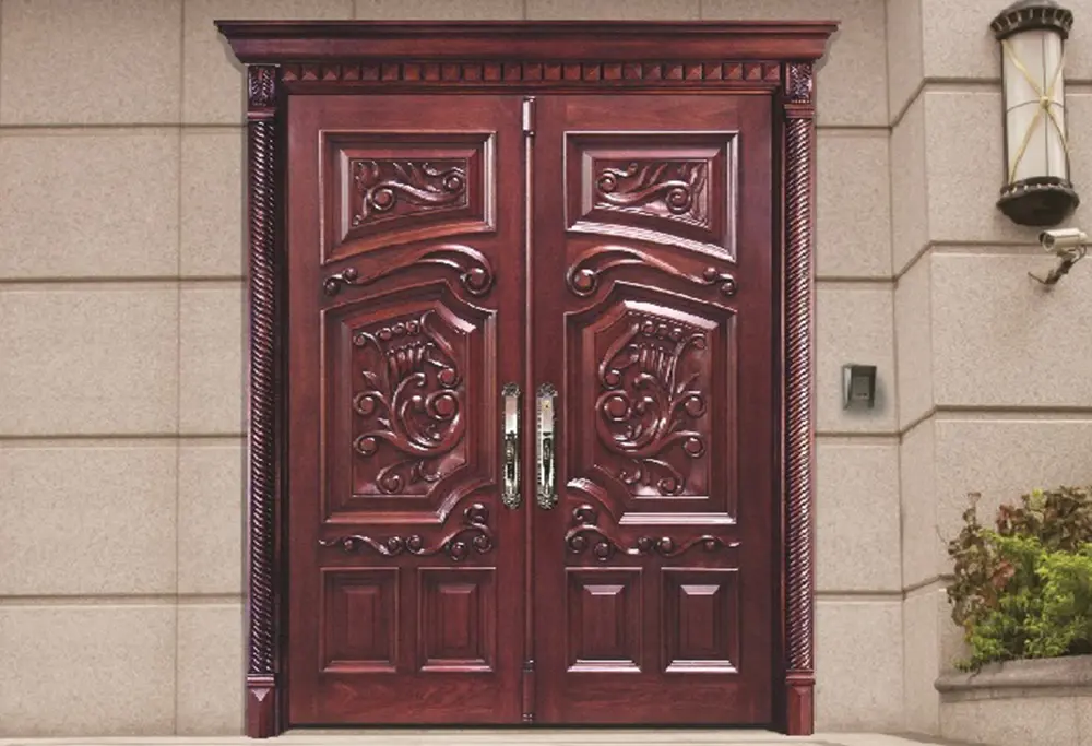 Tasting the wooden door of life