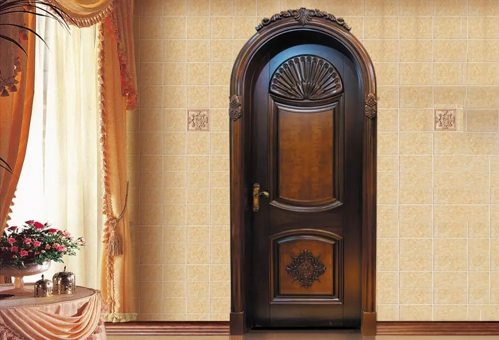 Tasting the wooden door of life