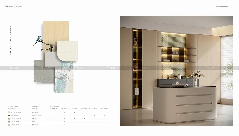 When it comes to choosing the perfect finish for your cabinets and wardrobes