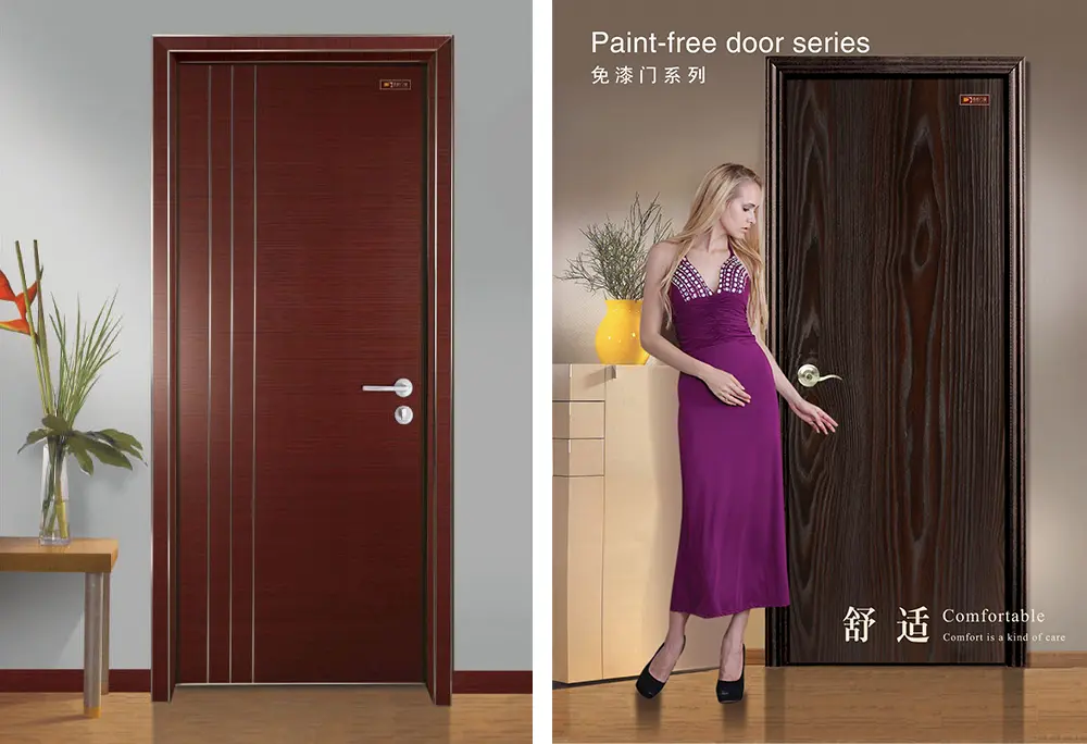 Comfortable life melamine doors