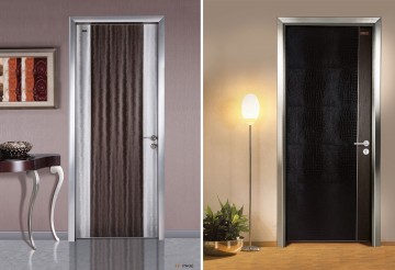 Luxury Life Leather Ecological Door