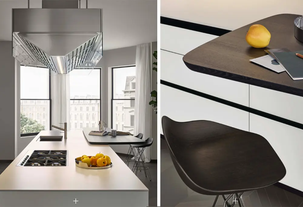 Aluminum Alloy Door Panels with white lacquer kitchen