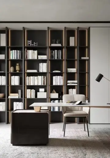 Introducing our beautiful collection of modern  minimalist bookcases and cabinets designed to add  a touch of sophistication to your living space.