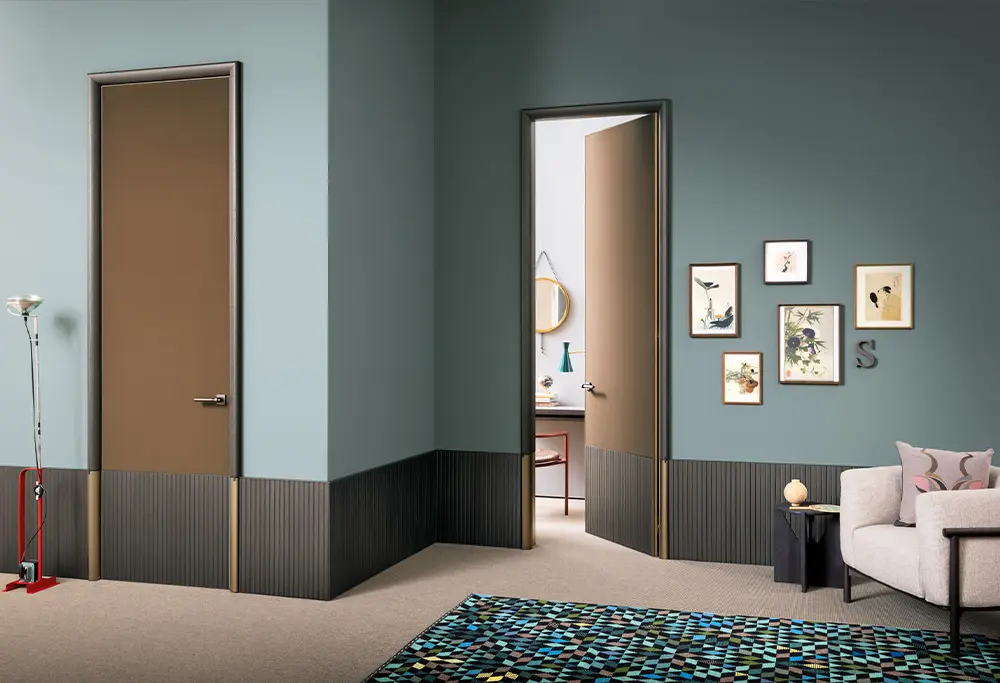 Smoked oak of the wall board (5)7r9